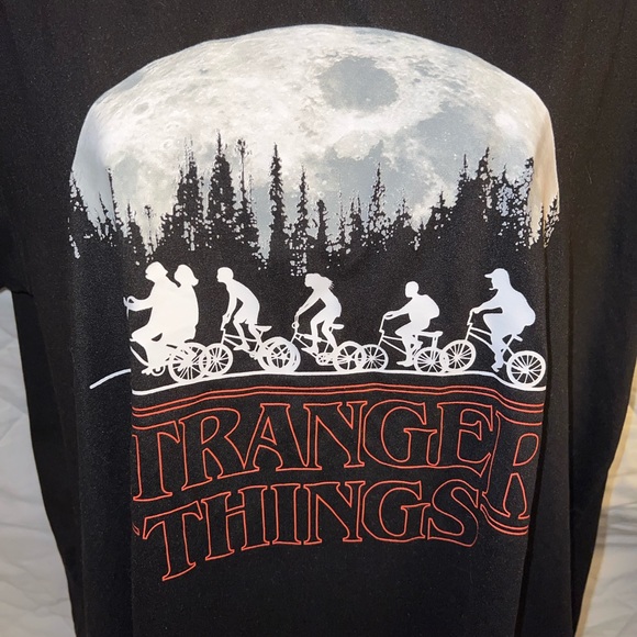 Stranger Things Scoop Neck T-Shirt - Picture 2 of 5